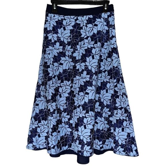 Draper James blue lace skirt 0 - Picture 3 of 7